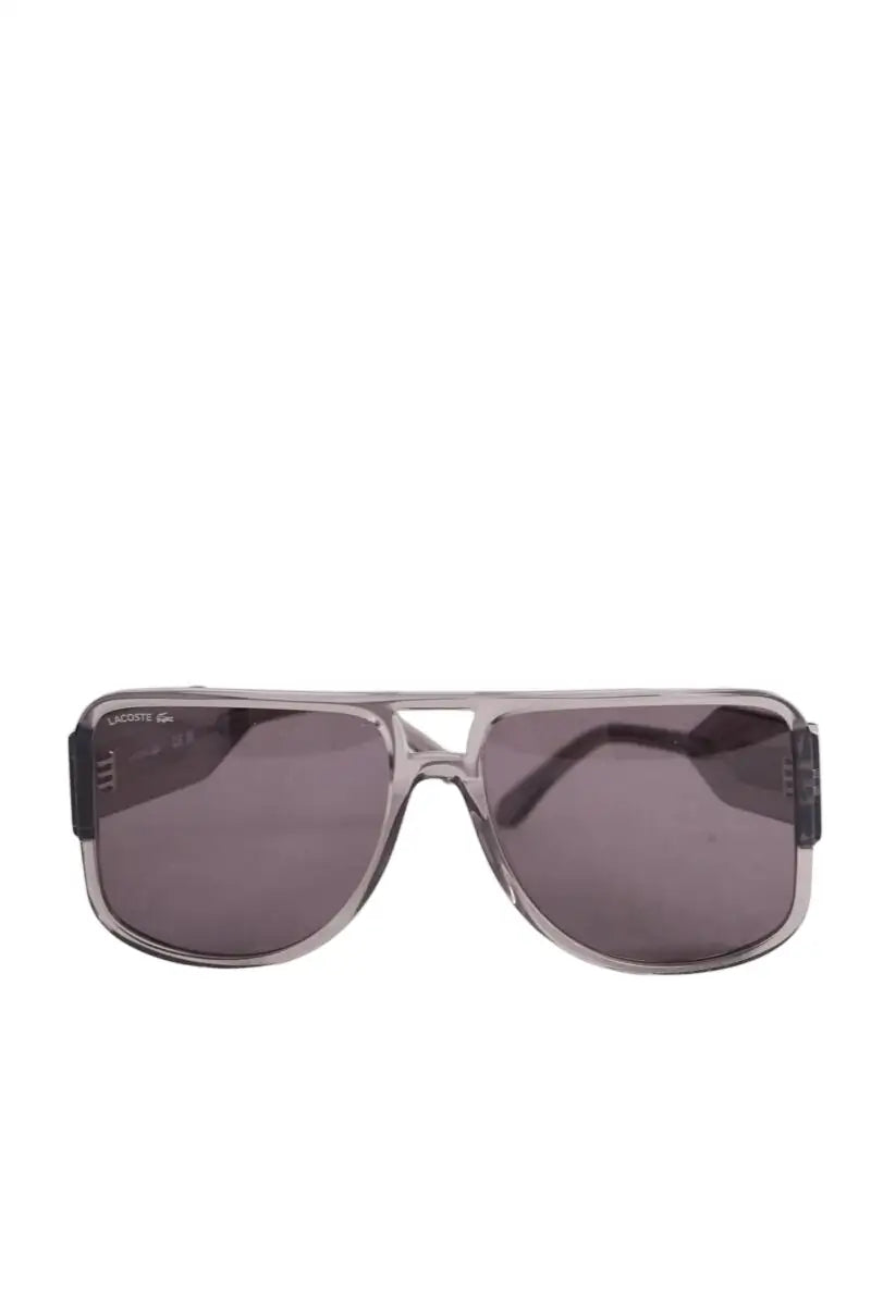 Lunettes de soleil Lacoste Anthracite en Plastique - Seconde Main