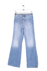 Jean bootcut Ba&Sh Bleu en Coton, taille XS - Seconde Main