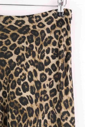 Jupe The Kooples Marron en Synthétique