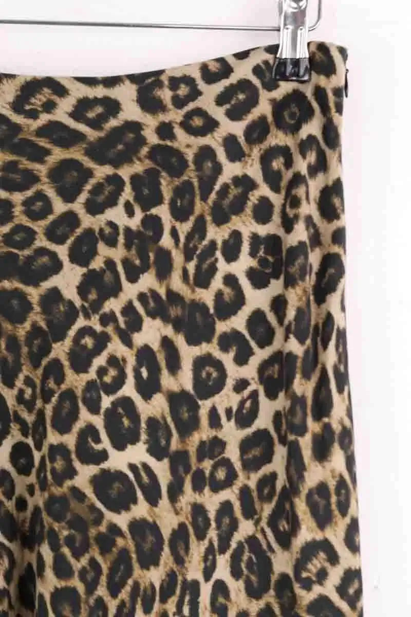 Jupe The Kooples Marron en Synthétique