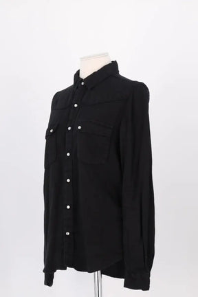 Chemise Ba&Sh Noir en Coton