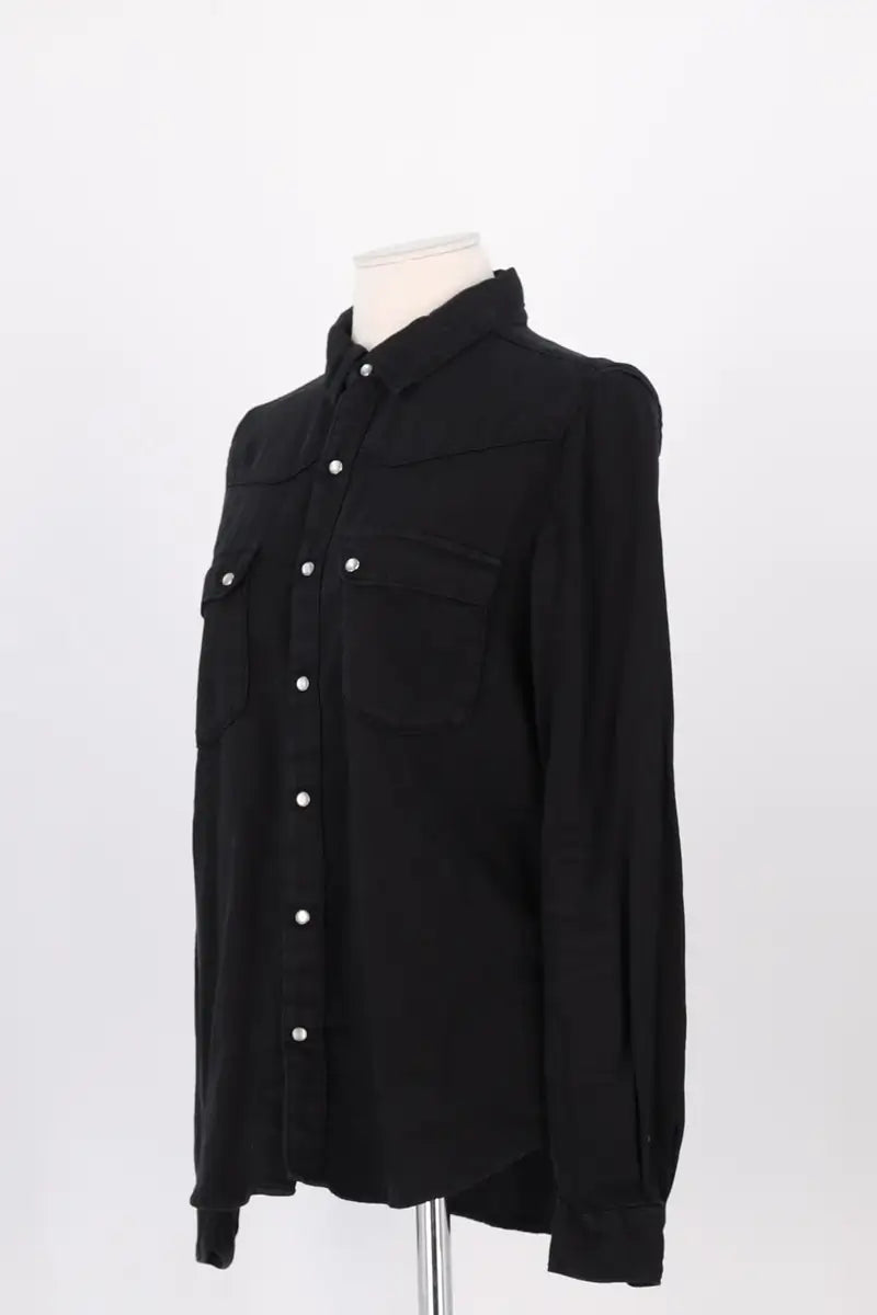 Chemise Ba&Sh Noir en Coton