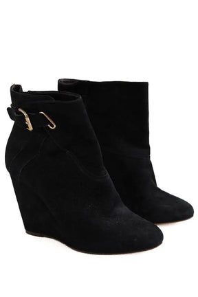 Boots Tila March Noir en Daim