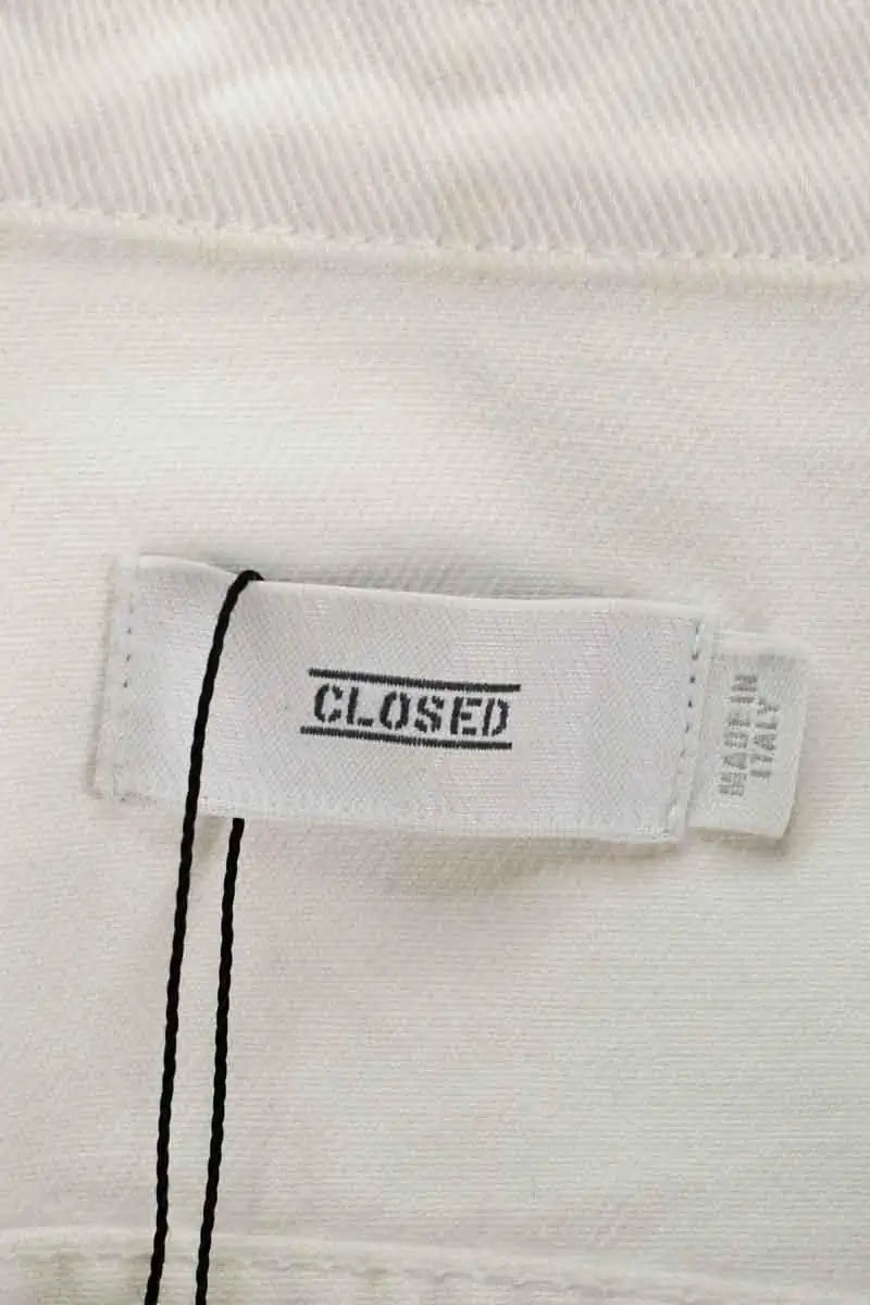 Veste Closed Blanc en Coton
