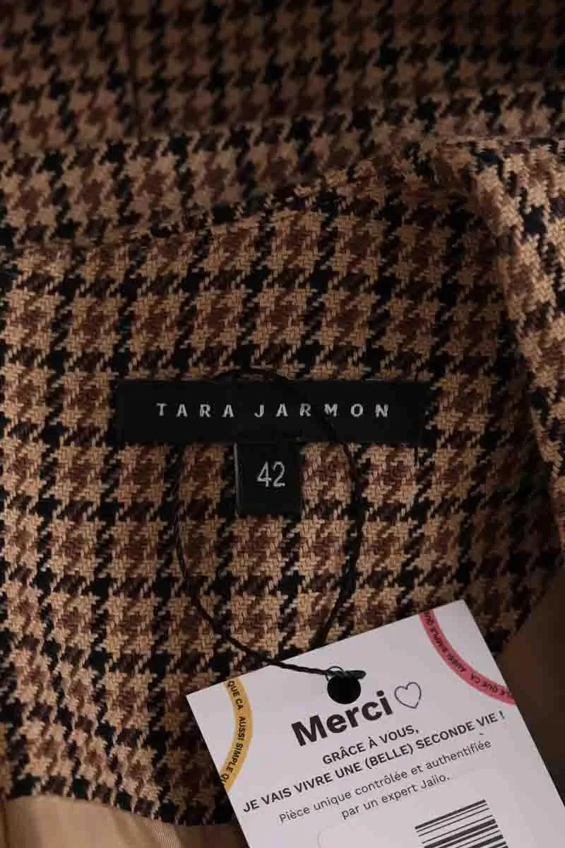 Robe Tara Jarmon Camel en Coton