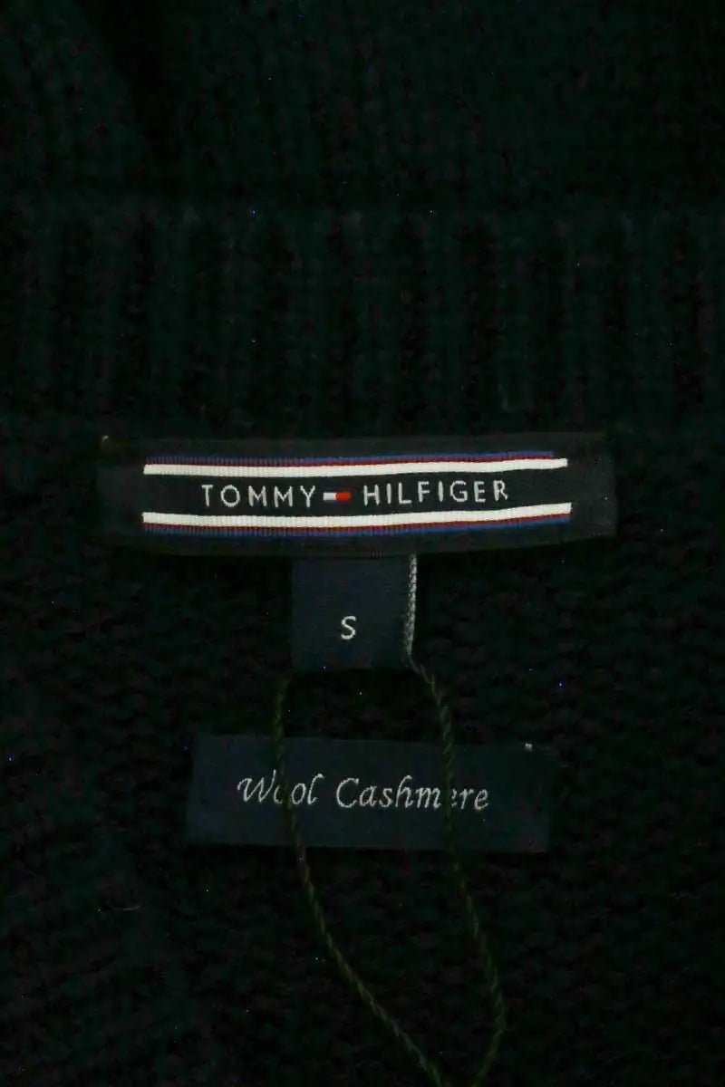 Cardigan Tommy Hilfiger Marine en Laine