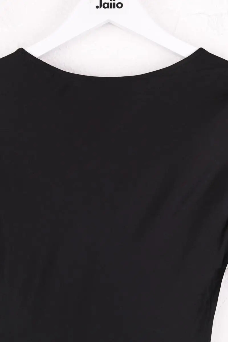 Robe Ganni Noir en Viscose