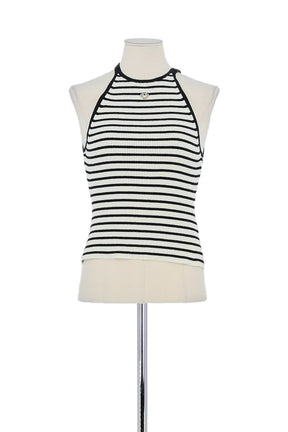 Top sans manche Maje  Blanc