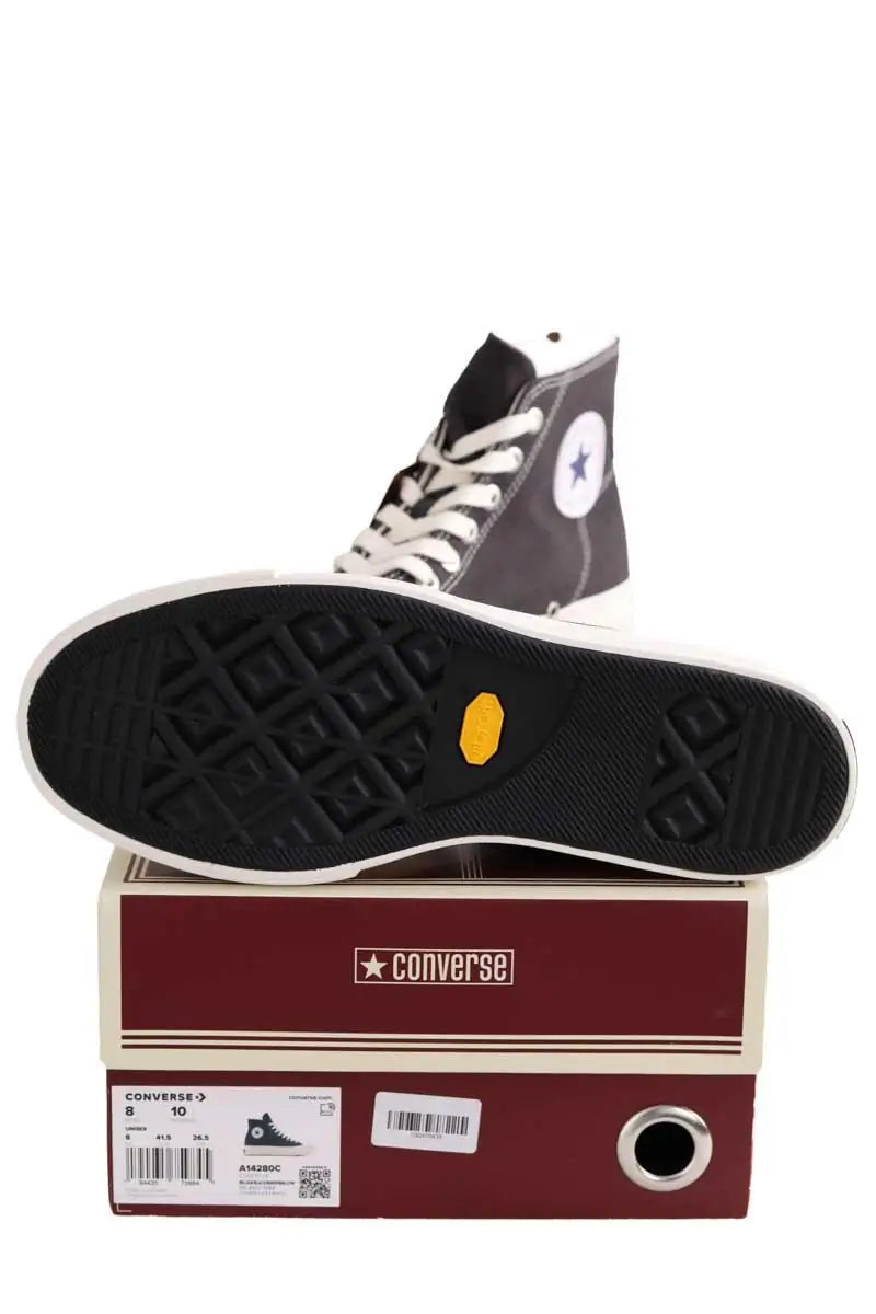 Baskets hautes Converse Anthracite en Tissu