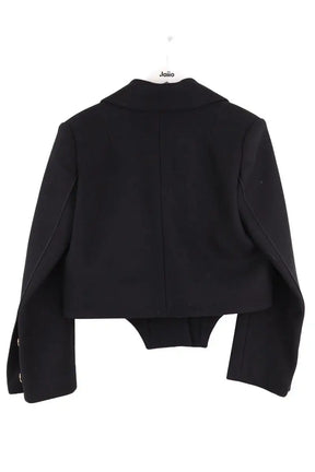 Veste Patou Noir en Laine