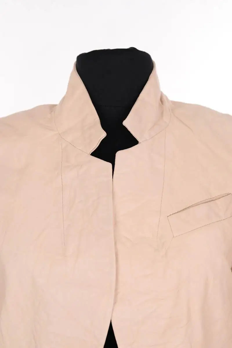 Veste Zadig & Voltaire Beige en Cuir