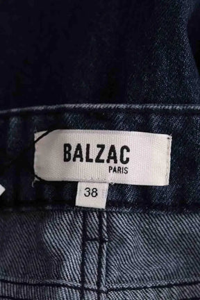 Jean large Balzac Marine en Coton