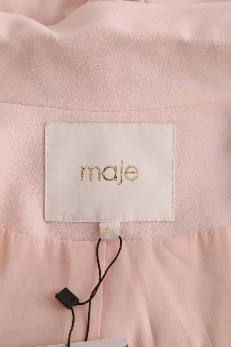 Blazer Maje Rose en Synthétique