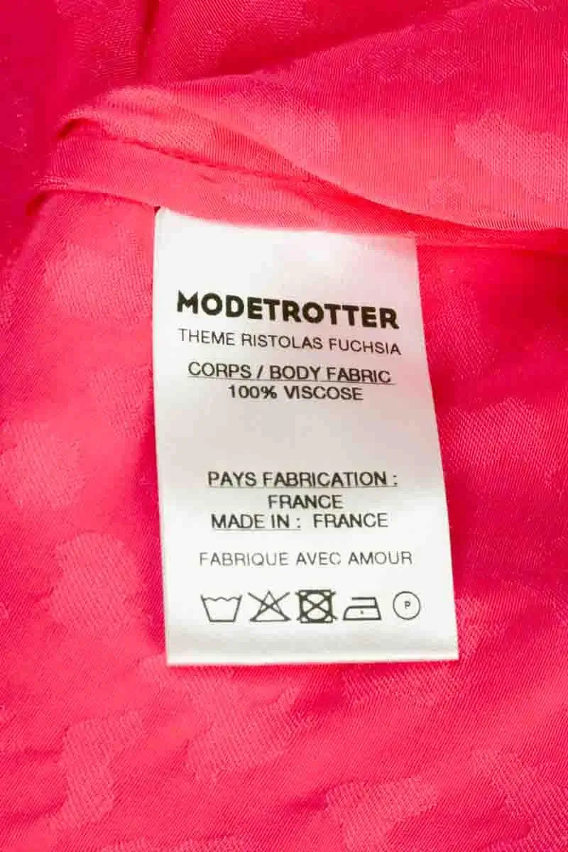 Robe Modetrotter Rose en Viscose