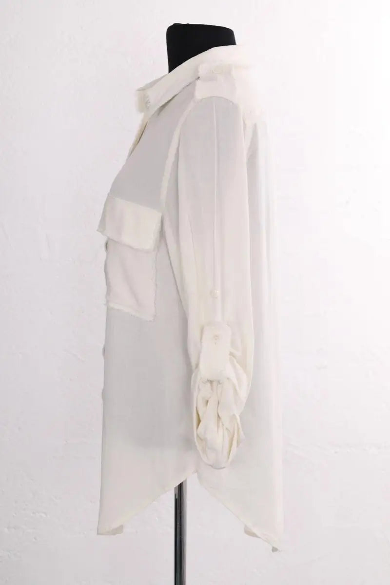 Chemise Zadig & Voltaire Tevor Ecru en Viscose