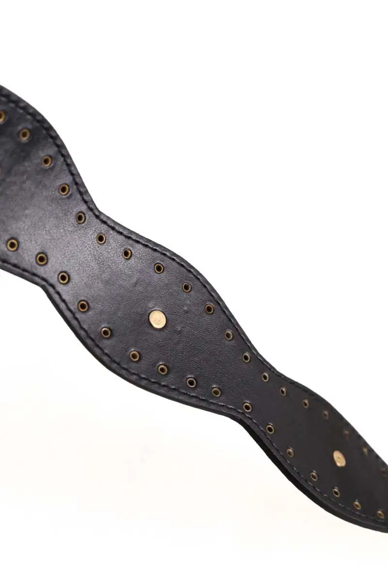 Ceinture en cuir Sandro Doré en Cuir