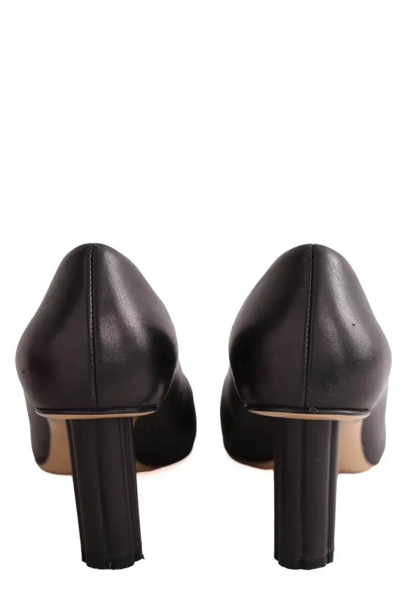 Talons Salvatore Ferragamo Noir en Cuir