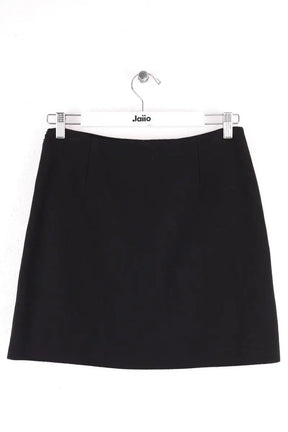 Mini jupe Prada Noir en Laine