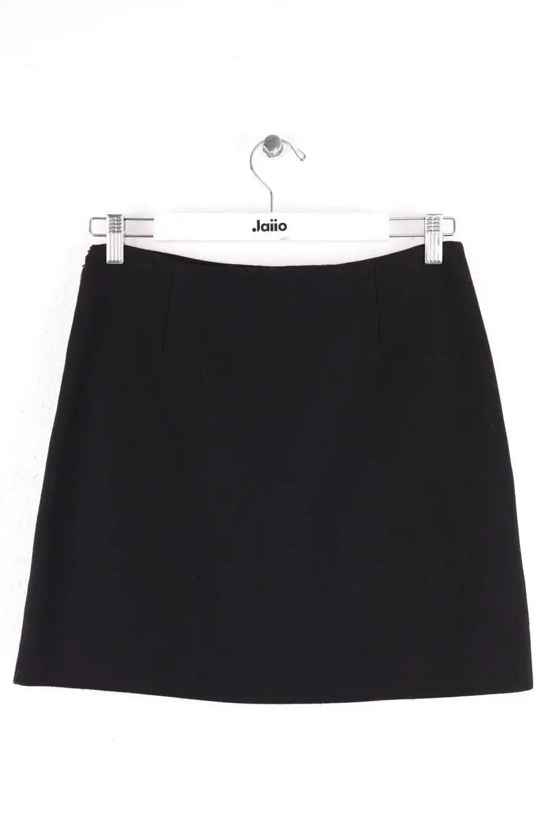 Mini jupe Prada Noir en Laine