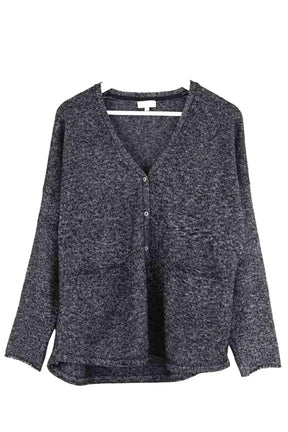 Cardigan Pablo Noir en Synthétique, taille M - Seconde Main