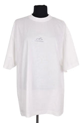 T-shirt Balenciaga Blanc en Coton, taille XS - Seconde Main