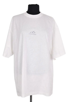 T-shirt Balenciaga Blanc en Coton, taille XS - Seconde Main