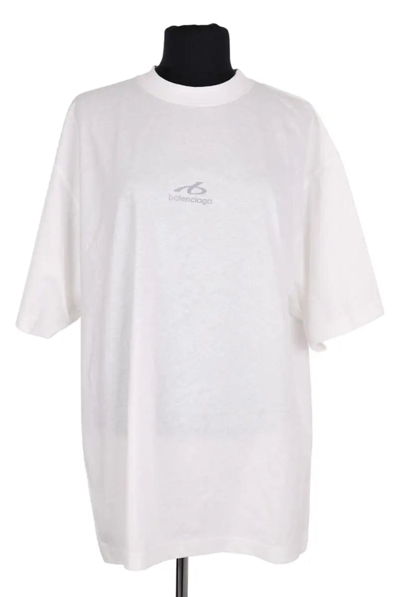 T-shirt Balenciaga Blanc en Coton, taille XS - Seconde Main