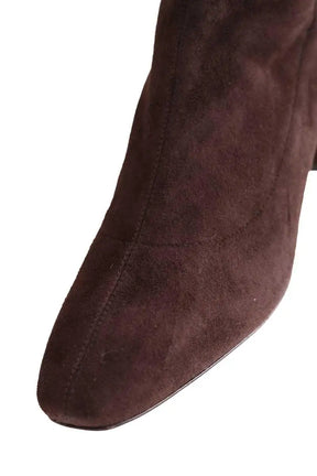 Bottes LK Bennett Eldon Marron en Daim