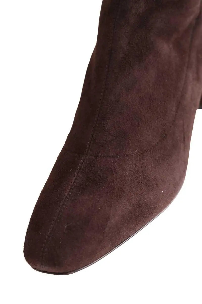 Bottes LK Bennett Eldon Marron en Daim