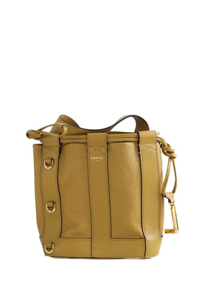 Sac porté épaule Lancel Kaki en Cuir - Seconde Main