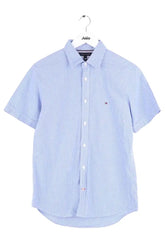 Chemise Tommy Hilfiger Bleu en Coton, taille S - Seconde Main
