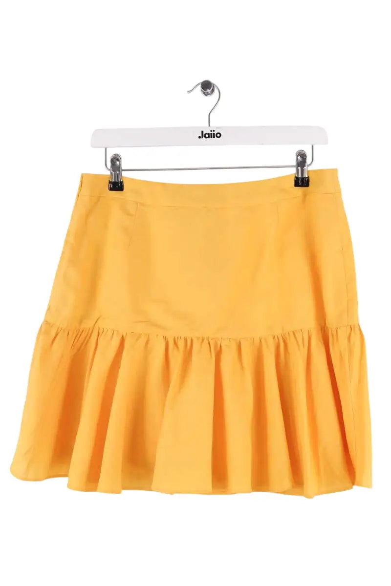 Jupe Claudie Pierlot Jaune en Viscose, taille XL - Seconde Main