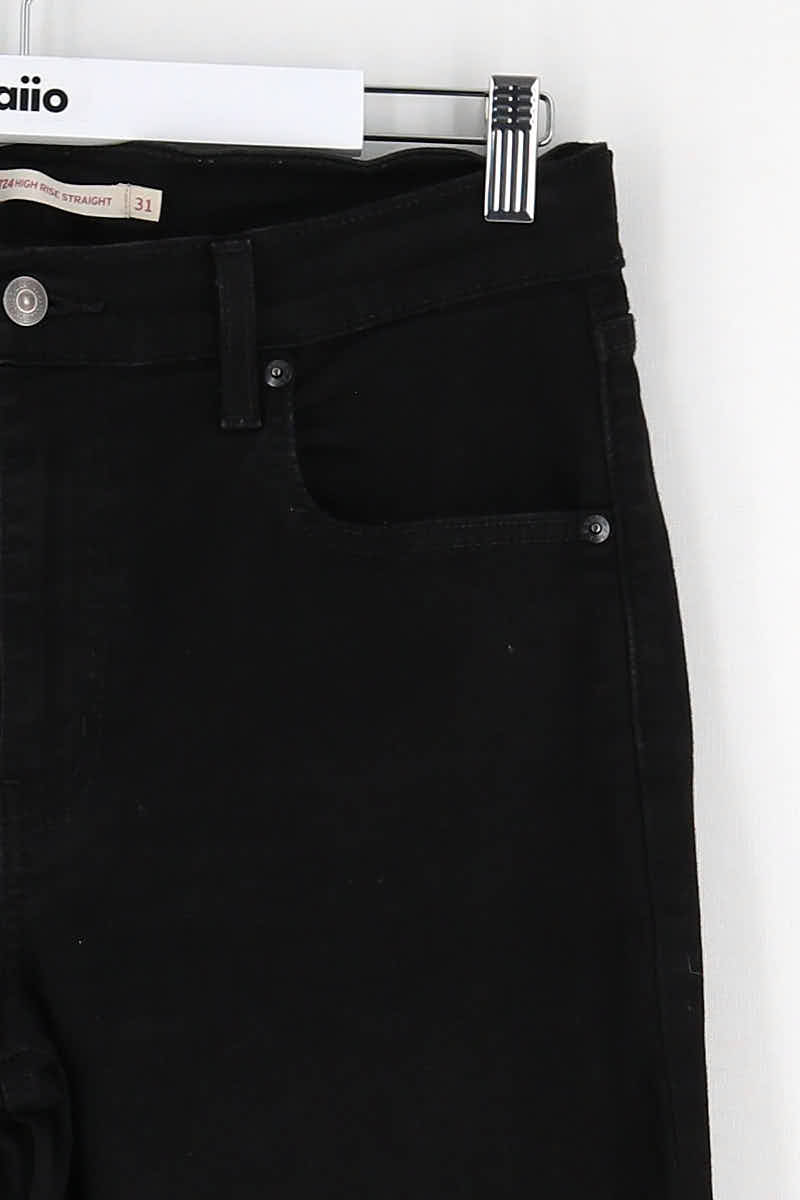 Jean droit Levi's  Noir