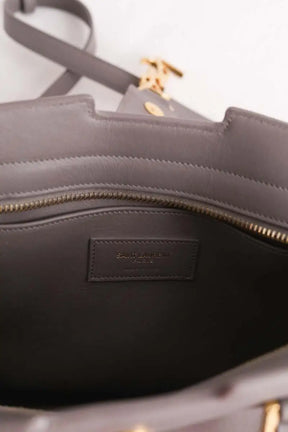 Sac à main Saint Laurent Gris en Cuir