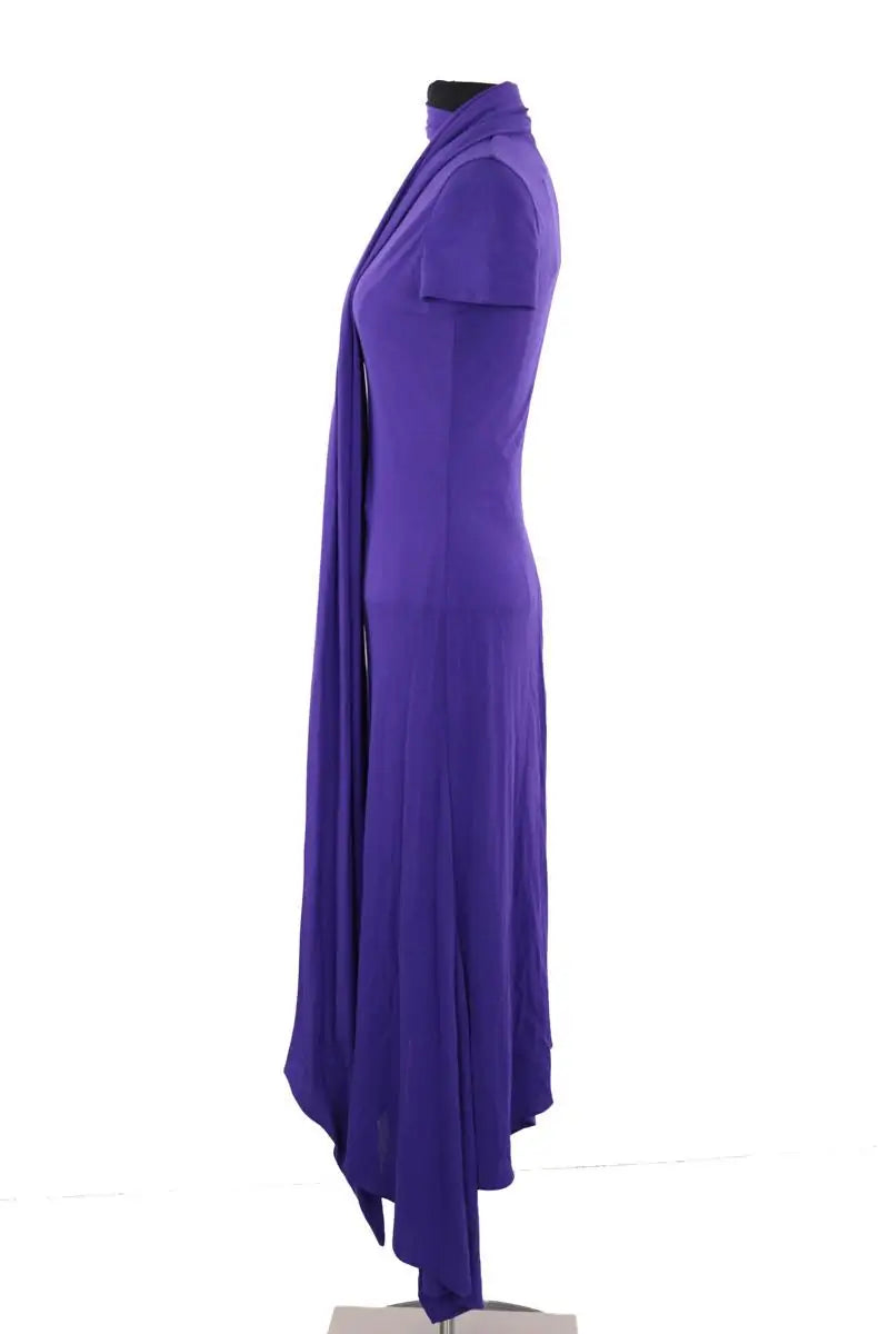 Robe Acne Studios Violet en Synthétique