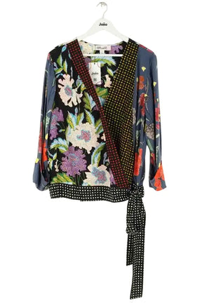 Blouse Diane Von Furstenberg Noir en Viscose, taille S - Seconde Main