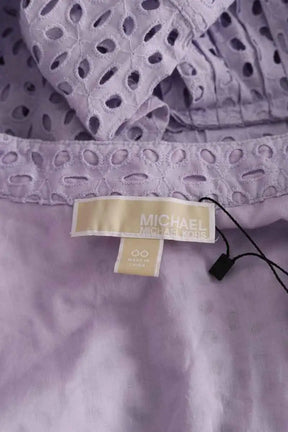 Robe Michael Kors Violet en Coton