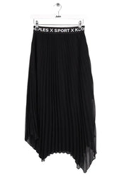 Jupe The Kooples Noir en Synthétique, taille S - Seconde Main