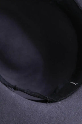 Panama Maison Michel Anthracite en Laine