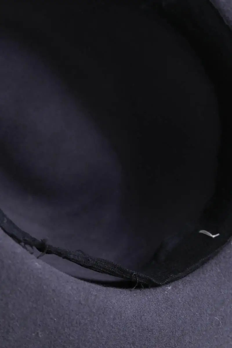 Panama Maison Michel Anthracite en Laine