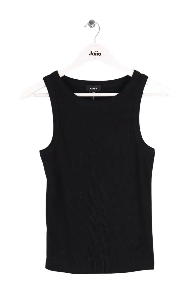 Top sans manche ME + EM Noir en Coton, taille M - Seconde Main