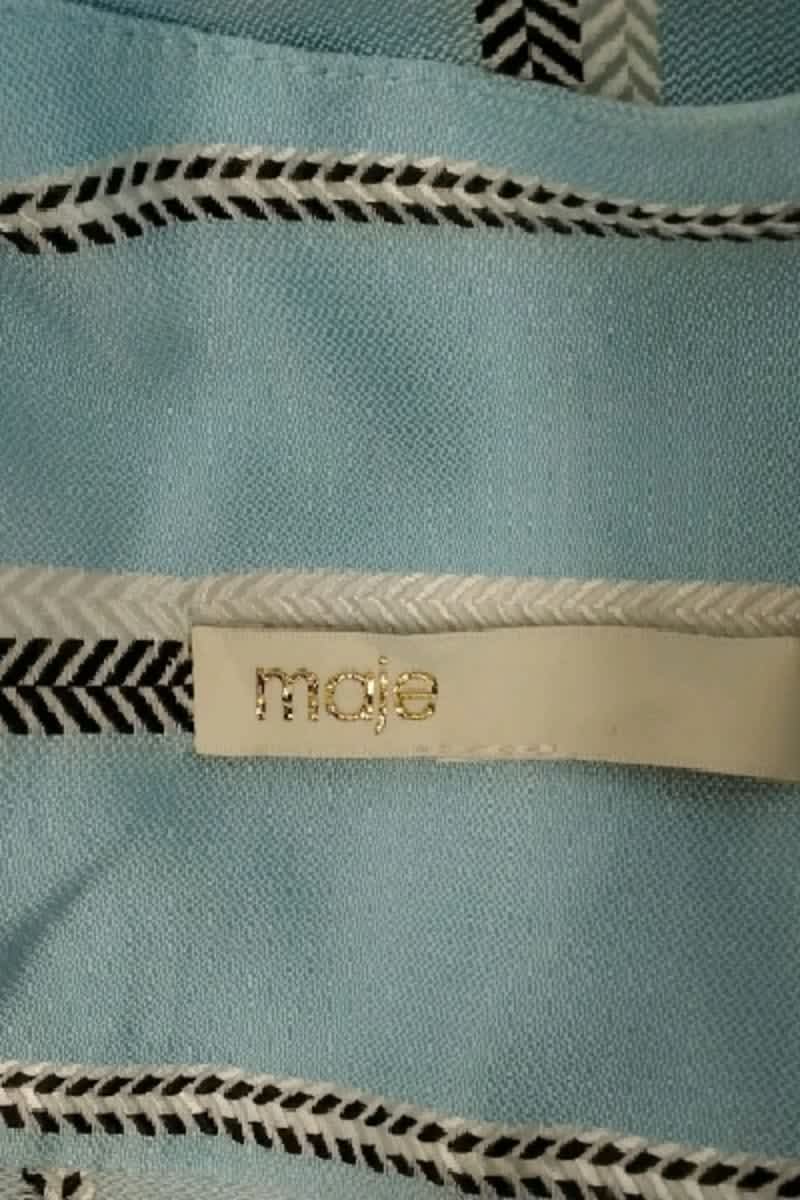 Combinaison Maje Bleu en Viscose
