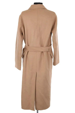 Manteau Maje Camel en Laine