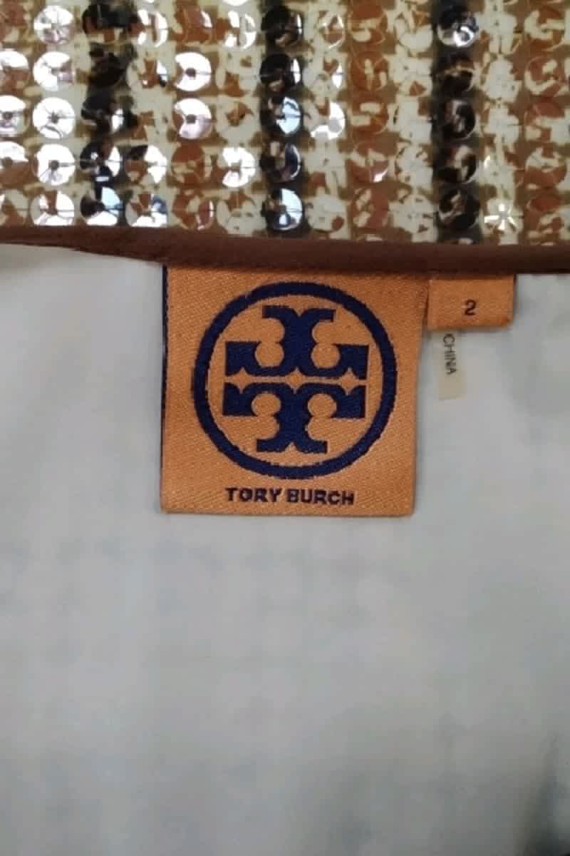 Top sans manche Tory Burch  Marron