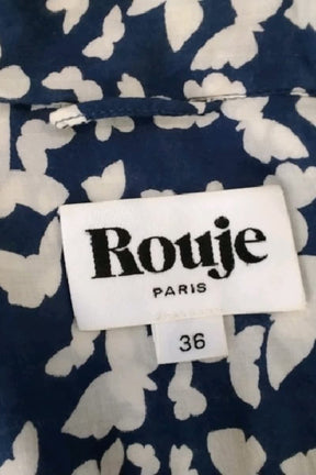 Robe Rouje  Bleu