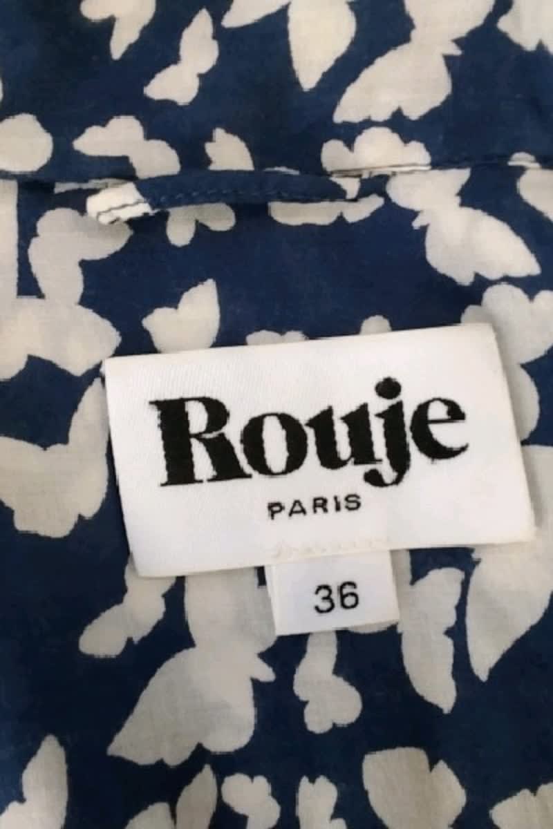Robe Rouje  Bleu
