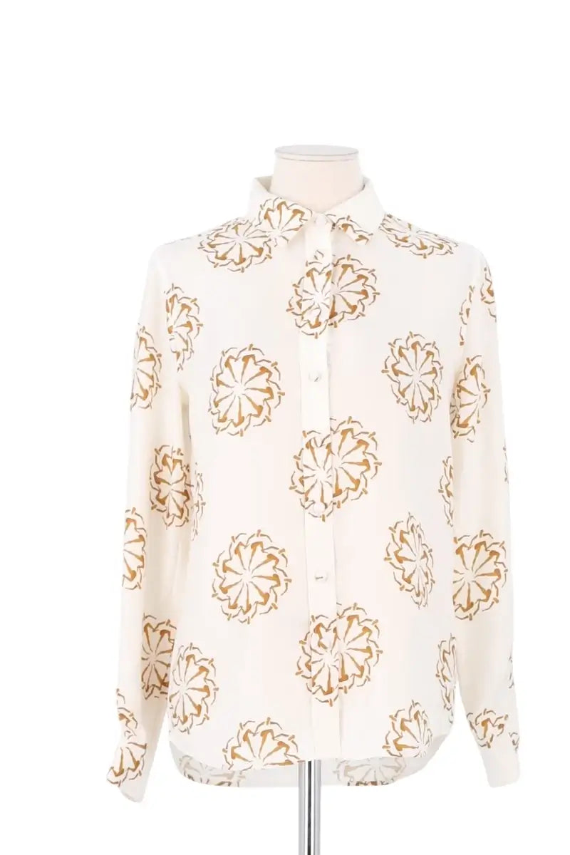 Chemise Soi Blanc en Soie, taille XS - Seconde Main