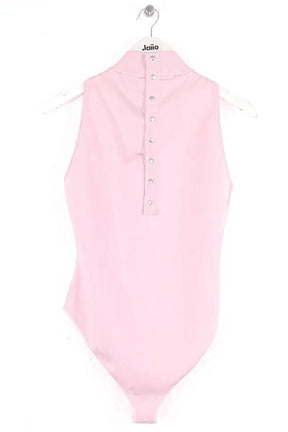 Top Alaïa Rose en Viscose