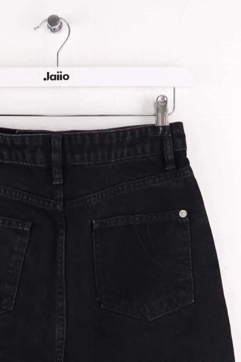 Jupe Maje Noir en Coton