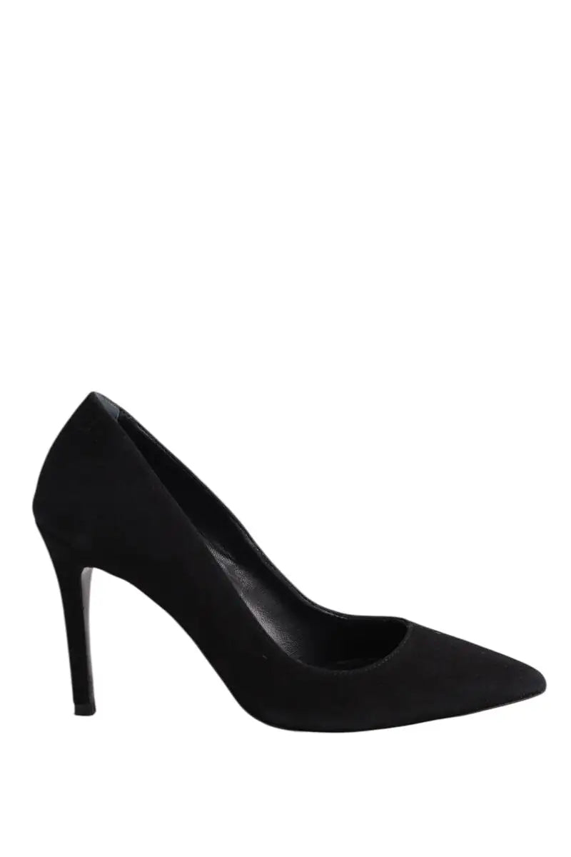 Talons The Kooples Noir en Daim, taille 37 - Seconde Main